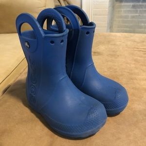 Crocs rain boots